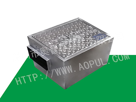 地溝式防滑型隔油池